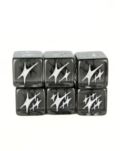 Set de 4 D6 – Cyberpunk Stars