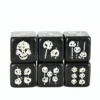 Set de 4 D6 – Guerriers-Squelettes