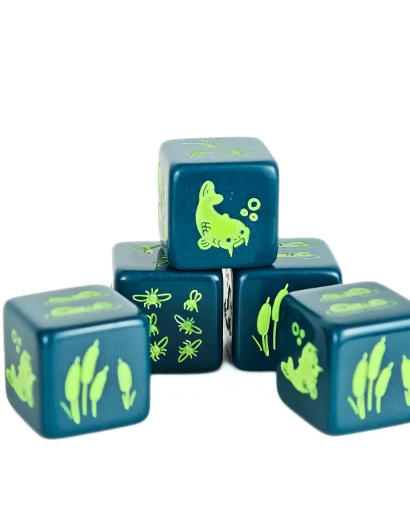 Set de 4 D6 – Marais