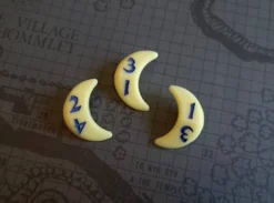 Set de 3 D4 - Moon