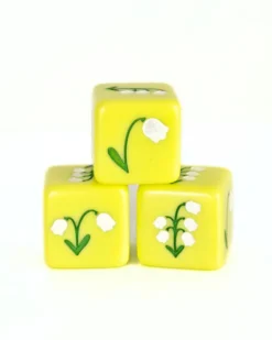 Set de 4 D6 – Muguet