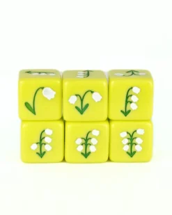 Set de 4 D6 – Muguet