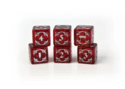 Set de 4 dés D6 - Vampire