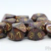 Set de 10 Dés 10 Faces Chessex : Scarab