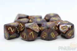 Set de 10 Dés 10 Faces Chessex : Scarab