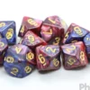 Set de 10 Dés 10 Faces Elder Dice: Mark of the Necronomicon (Blood and Magick)