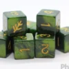 Set de 9 Dés 6 Faces Elder Dice: The Lovecraft Elder Sign