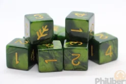 Set de 9 Dés 6 Faces Elder Dice: The Lovecraft Elder Sign