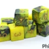 Set de 9 Dés 6 Faces Elder Dice: The Yellow Sign