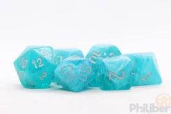 Set de 7 Dés JDR Chessex : Cirrus