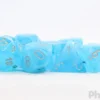 Set de 7 Dés JDR Chessex : Luminary