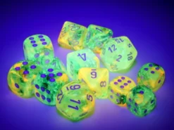 Set de 7 Dés JDR Chessex : Nebula