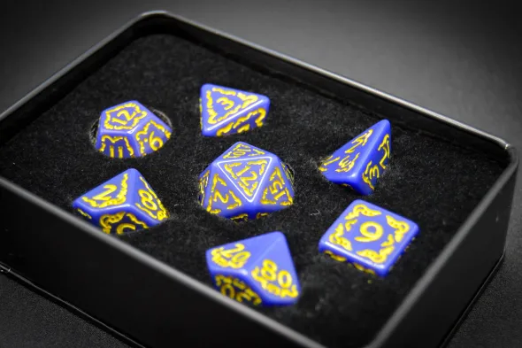 Set de Dés JDR 5e - "Colossus Gods"