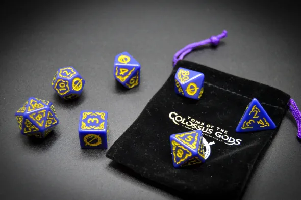 Set de Dés JDR 5e - "Colossus Gods"