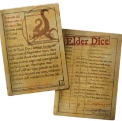 Set de 10 Dés JDR Elder Dice: Beneath the Mountains of Madness
