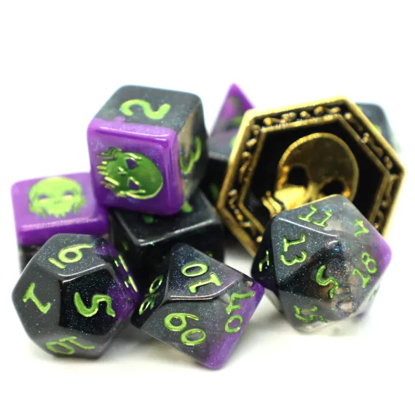 Set de 10 Dés JDR Elder Dice: In the Shadows of Innsmouth