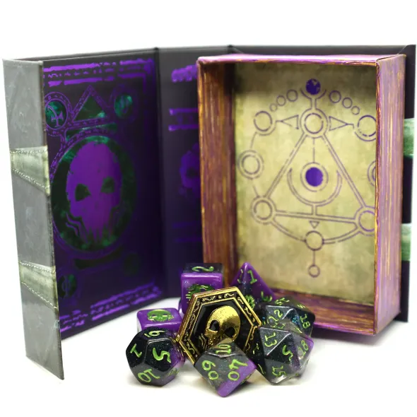 Set de 10 Dés JDR Elder Dice: In the Shadows of Innsmouth
