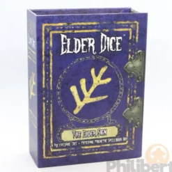 Set de 9 Dés JDR Elder Dice: Lovecraft Elder Sign (Blue Aether)