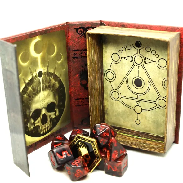 Set de 10 Dés JDR Elder Dice: Mark of the Necronomicon: Witch House Rites