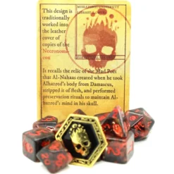 Set de 10 Dés JDR Elder Dice: Mark of the Necronomicon: Witch House Rites