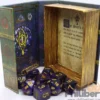 Set de 10 Dés JDR Elder Dice: Seer’s Eye - Mythic Glass and Wax Edition