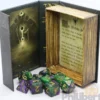 Set de 9 Dés JDR Elder Dice: The Yellow Sign (Purple & Green )