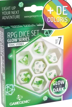 Set de dés JDR - Glow Series