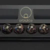 Set de 8 Dés JDR - Orbidice Royal Nox Black & Gold