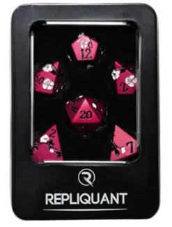 Set de 7 Dés JDR Répliquant - Blossom Fushia