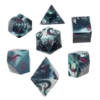 Set de 7 Dés JDR Répliquant - Cthulhu UV Printing