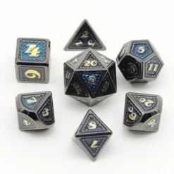 Set de 7 Dés JDR Répliquant : Dragons
