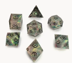 Set de 7 Dés JDR Répliquant - Magic