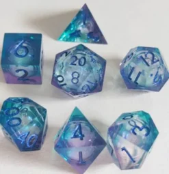 Set de 7 Dés JDR Répliquant - Stardust