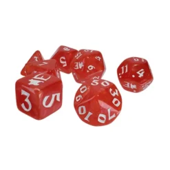 Set de Dés Munchkin - Rouge/Blanc