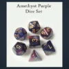 Set de dés - Violet améthyste