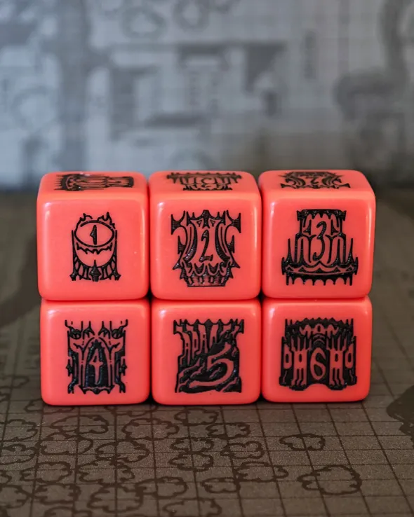 Set de 4 D6 – Tour de Sauron