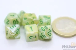 Set de 7 Mini Dés JDR Chessex : Marble