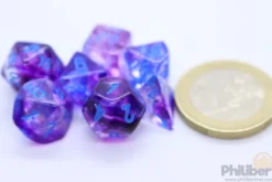 Set de 7 Mini Dés JDR Chessex : Nebula