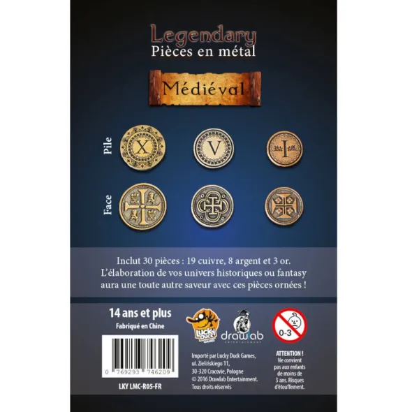 Set de Pièces Métal - Médiéval