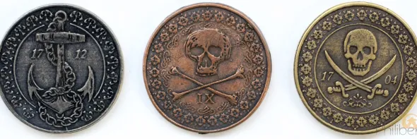 Set de Pièces Métal - Pirate