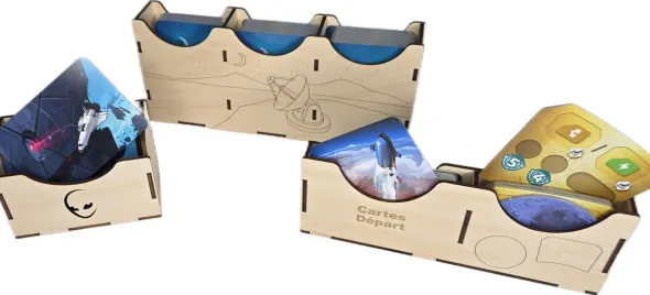 SETI + extension - Insert de jeu compatible - livré assemblé