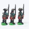 Seven Years War Russian: Musketeers, at the Ready, Musket Upright