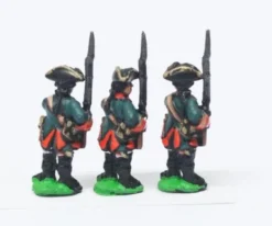 Seven Years War Russian: Musketeers, at the Ready, Musket Upright