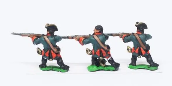 Seven Years War Russian: Musketeers, Firing
