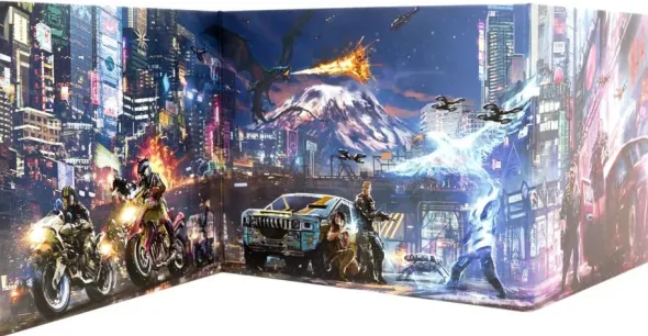 Shadowrun : Anarchy 2.0 - Ecran de MJ