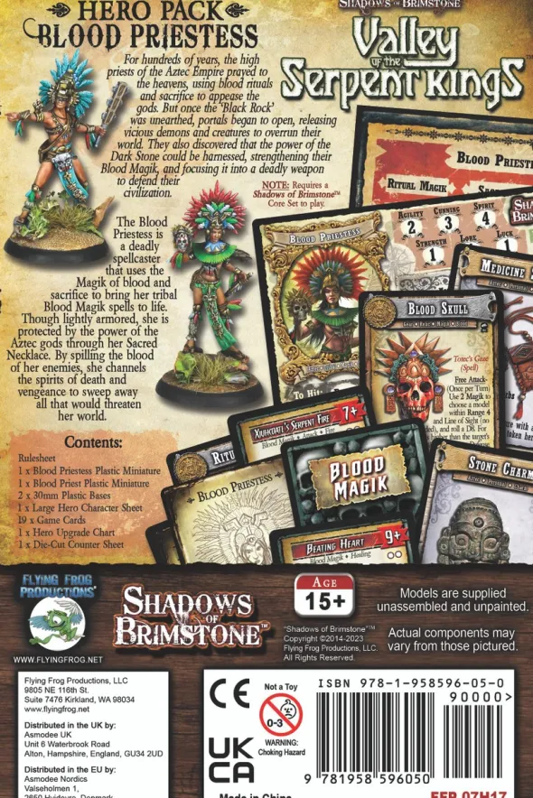 Shadows of Brimstone - Blood Priestess Hero Pack