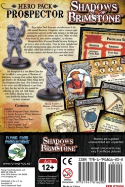 Shadows of Brimstone: Prospector Hero Pack