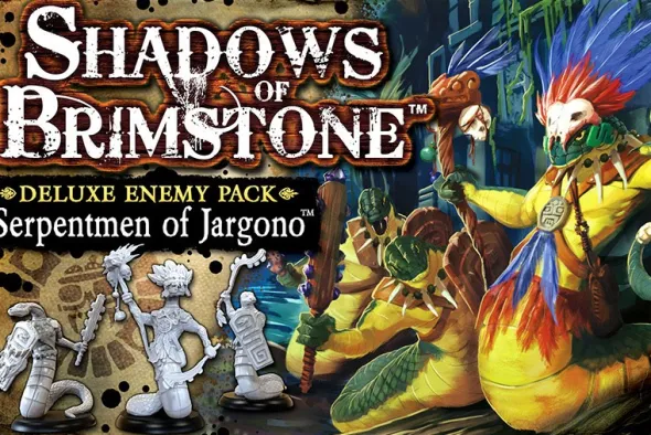 Shadows of Brimstone - Serpentmen of Jargono - Deluxe Enemy Pack Expansion