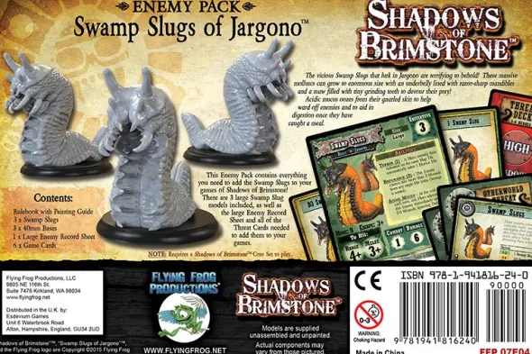 Shadows of Brimstone - Swamp Slugs of Jargono Enemy Pack Expansion