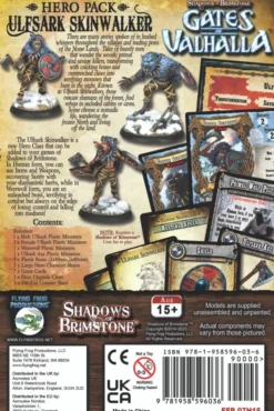 Shadows of Brimstone : Ulfsark Skinwalker Hero Pack